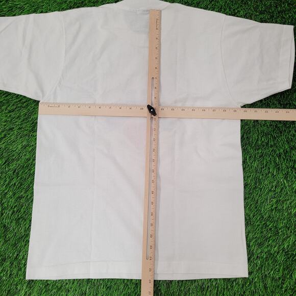 Vintage 1988 US-Stamp Notes Shirt Womens Large 20x26 USA - Picture 3 of 15